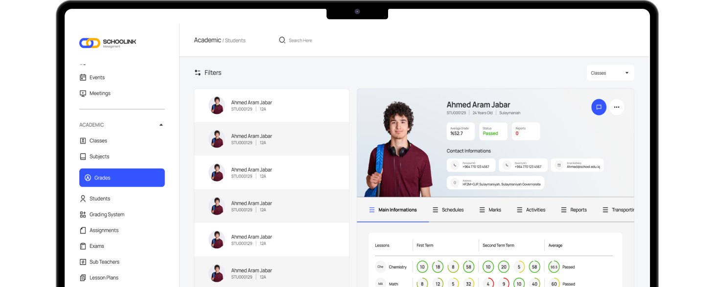 Desktop Interface